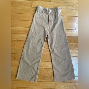 NWOT Zara Marine Straight sz 2 tan